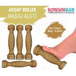AHŞAP ROLLER AYAK MASAJ ALETİ