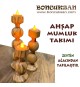 AHŞAP MUMLUK TAKIMI
