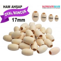 250Gr. Oval Boncuk 17mm